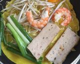 Hình bước làm 3 của món Bánh xèo