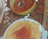 Foto del paso 2 de la receta: Panqueque relleno de mermelada de tomate