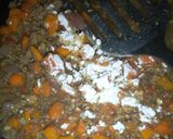 A picture of step 5 of GIMA (a sudaneese dish).