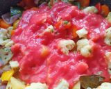 A picture of step 4 of From Valley to Veggie Bowl: The Aromatic Magic of Mix Veg Rogan Josh.