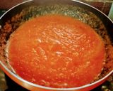 A picture of step 8 of Cabbage rolls in arrabbiata sauce.