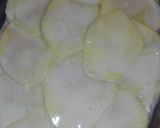Foto del paso 5 de la receta: Pastel de patatas relleno de beicon lonchas de queso Jamón York