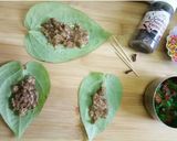A picture of step 3 of Chocolate paan.