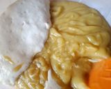 Foto langkah ke 2 dari resep Bolu kukus ubi jalar.