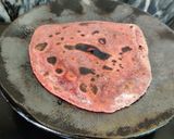 A picture of step 15 of Beetroot Paratha.