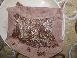 صاج بالنوتيلا والمكسرات
