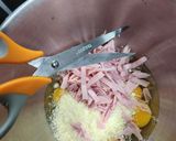 Foto del paso 2 de la receta: Tarta muy rápida de jamón y choclo con 5 ingredientes