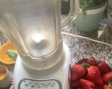 Une image de l'étape 4 de 🍸Milkshake 🍓fraise🍃.