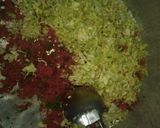 A picture of step 5 of Hot and sour soup.