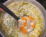 Kapros tejszínes gyöngytyúk leves recept fázis 5 fotója