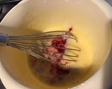 Une image de l'étape 5 de Flan pâtissier aux pêches de vigne.