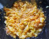Foto del paso 3 de la receta: Repollo con garbanzos fácil y rápido