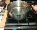 A picture of step 1 of Homemade Cinnamon Tea.
