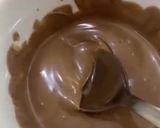 A picture of step 6 of Truffles cheesecake.
