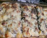 Foto del paso 12 de la receta: Lasagna de champiñones encebollados, sin pasta