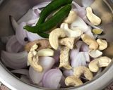 A picture of step 1 of Malai kofta.