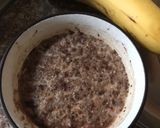 รูปขั้นตอนการทำที่ 1 ของ Cacao banana overnight oat