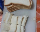 Foto langkah ke 3 dari resep Puding Roti Tawar Zebra.