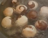 A picture of step 2 of Chocolate Rasgulla.