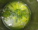 A picture of step 5 of Minty Lemon Moctail.