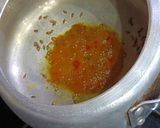 A picture of step 2 of Roasted Gram Rice Tehari.
