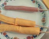 Corn dog recept fázis 2 fotója