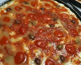 A picture of step 8 of Pugliese Pizza with Bari-Style Dough.