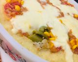 Foto del paso 12 de la receta: PASTEL🥘 DE 🌽CHOCLO🌽Y 🐟MERLUZA🐟 🥫#enlatadas!!🥫🌽🥫🐟