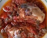 A picture of step 3 of Spaghetti and Titus Fish stew.