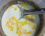 A picture of step 1 of Mango custard.
