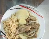 A picture of step 8 of Yucatecan-Style Pork Steaks with Potatoes.
