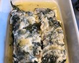 A picture of step 2 of Salmon with dill.