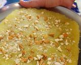 A picture of step 4 of Mango coconut burfi.