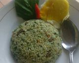 Foto langkah ke 4 dari resep NASI GORENG HIJAU (bayam).