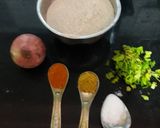 A picture of step 4 of Ragi dosa.