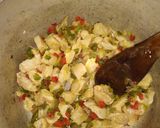 Foto del paso 3 de la receta: Salsa de crema y verdeo con pollo. 🤤🤤