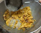 A picture of step 5 of Seyal chapati.