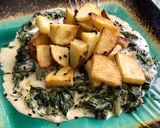 Foto del paso 3 de la receta: Acelga a la crema con papitas fritas