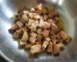 A picture of step 3 of Yum (Suran) Subzi.