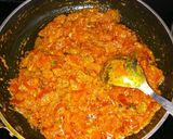 A picture of step 6 of Paneer Bhurji.