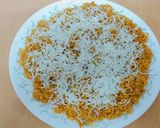 A picture of step 4 of Cheesy Noodles.