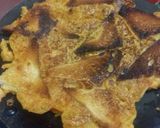 A picture of step 4 of Bread chilla.
