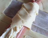 Une image de l'étape 2 de Feuilletés saucisses fromage 😋#février.