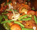 Gambar langkah 3 resipi Daging Merah ala Thai.
