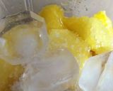 A picture of step 4 of Mango smoothie.