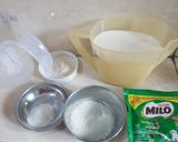Foto langkah ke 5 dari resep 🥮Puding Milo Oreo Mooncake 🥮.