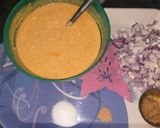 A picture of step 5 of Rajasthani gatte ki sabzi.