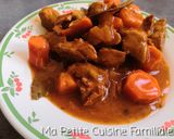 A picture of step 3 of Beef and Carrots.