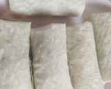 Foto langkah ke 3 dari resep Lumpia Ubi Matcha.