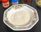A picture of step 7 of Eggless Beetroot Muffins – Naturally Pink, Wholesome & Nutty.